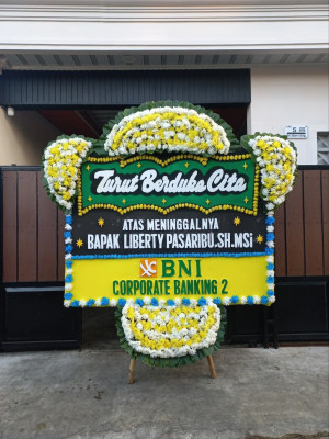 Papan Bunga Duka di Bilah Hilir