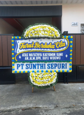 Papan Bunga Duka di Bilah Hilir