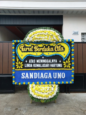 Papan Bunga Duka di Bilah Hilir